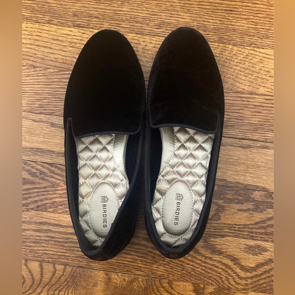 Birdies Starling Black Velvet 7.5